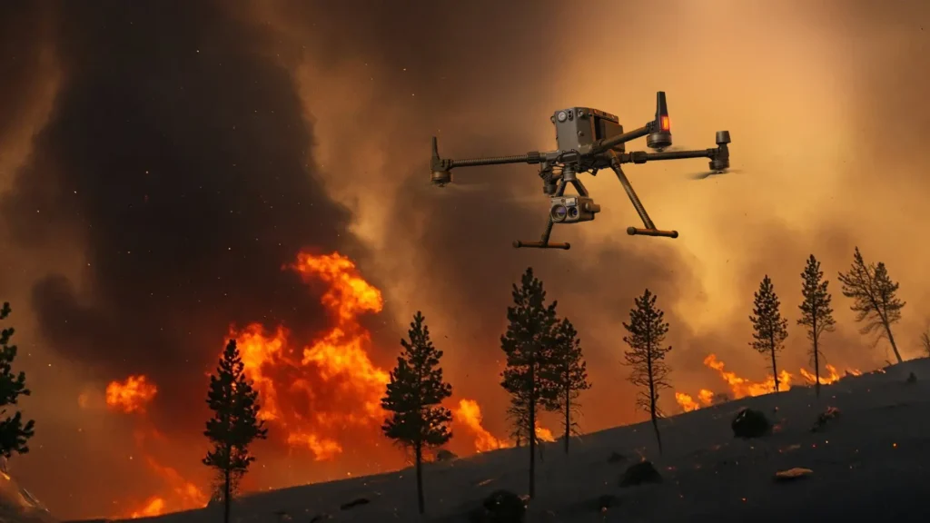 Firewatch from Above: How Thermal Drones Aid Wildfire Prevention
